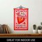 G128 Combo Pack Garden Flag Hanger 14IN & Garden Flag Happy Valentine's Day Heart Cookie Printed 12x18IN Double Sided